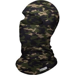 Glugă de motocicletă nanosilver® camuflaj verde