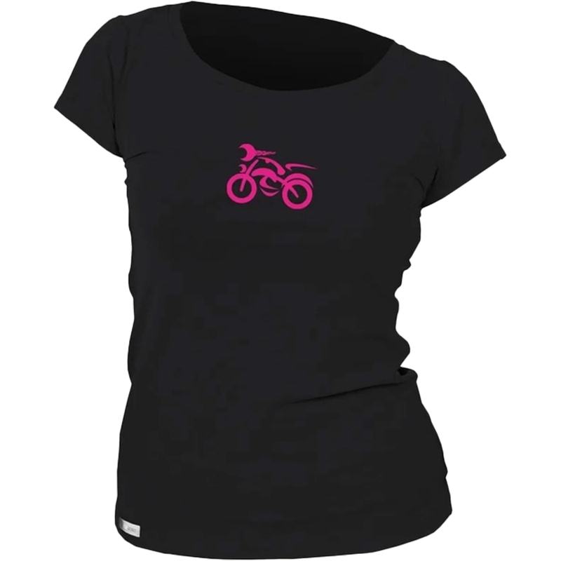 Tricou pentru femei nanosilver® MOTOLADY negru
