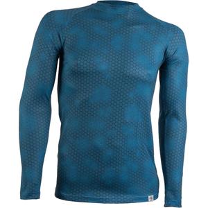 Tricou termic nanosilver® Plastic albastru închis