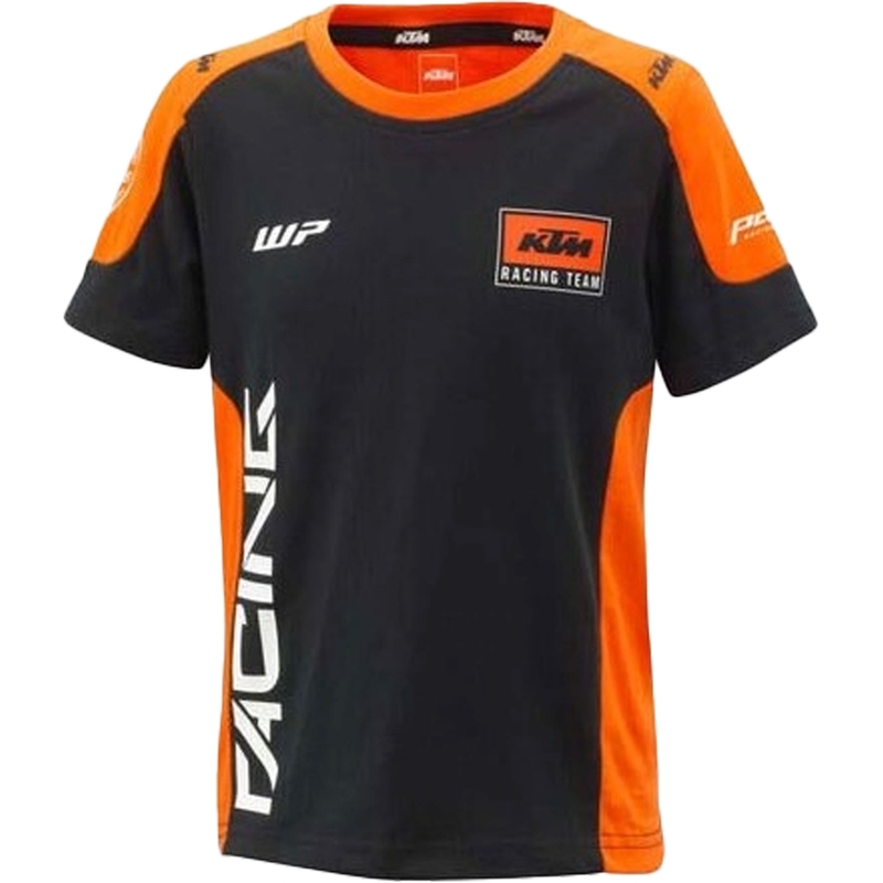 Tricou pentru copii KTM Team negru-portocaliu