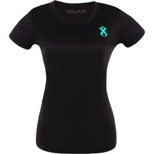 Tricou funcțional pentru femei Rilax Hrama negru