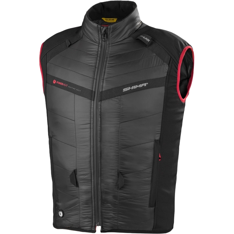 Shima Powerheat Vest negru-roșu