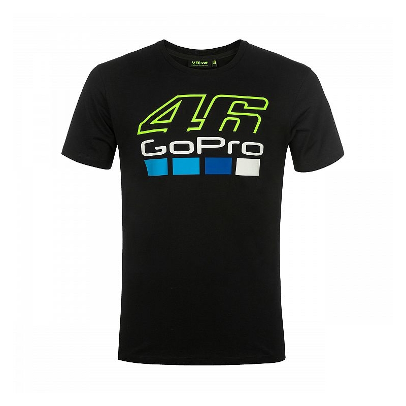 Tricou VR46 Valentino Rossi GOPRO negru lichidare