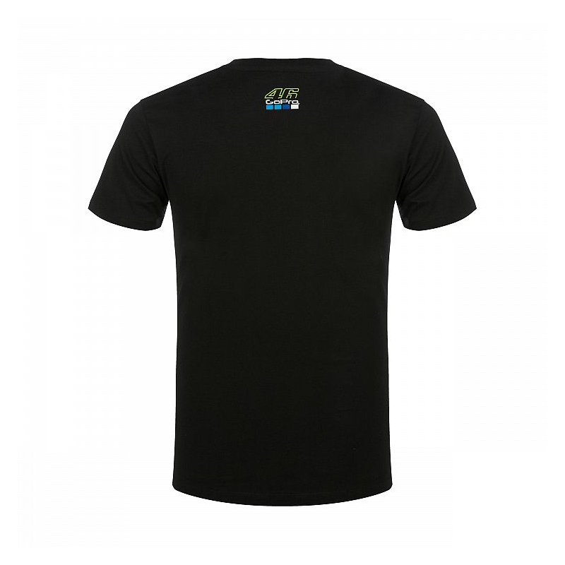 Tricou VR46 Valentino Rossi GOPRO negru lichidare