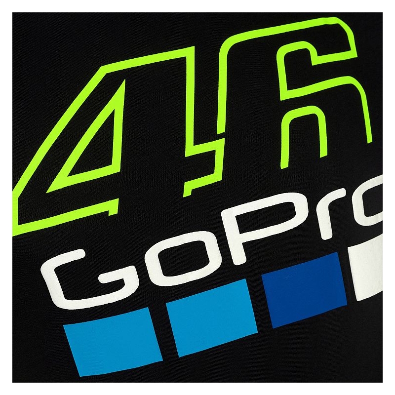 Tricou VR46 Valentino Rossi GOPRO negru lichidare