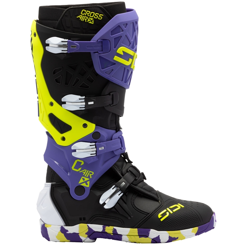 Ghete motociclete SiDi Crossair X negru-violet