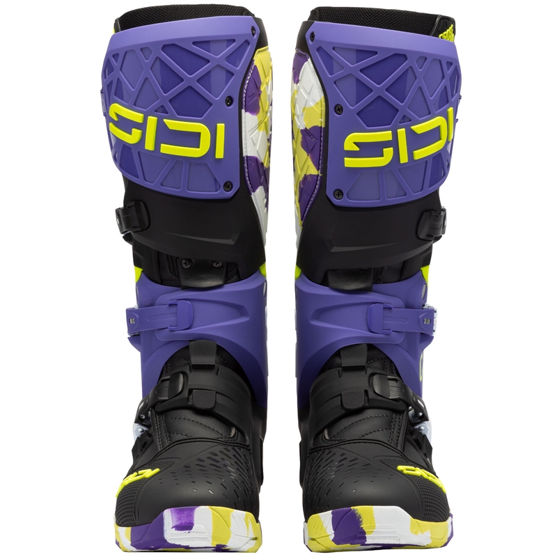 Ghete motociclete SiDi Crossair X negru-violet