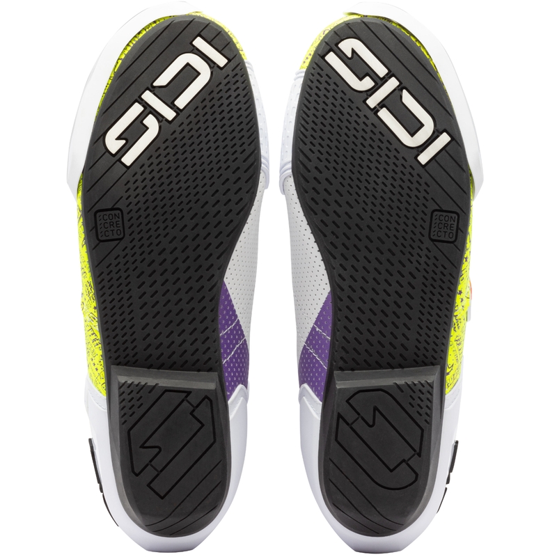 Ghete moto SiDi MAG 2 Air BTA001 alb-galben