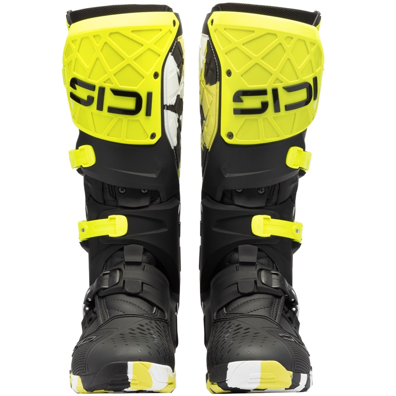 Ghete moto SiDi Crossair X RACR002 galben fluo-negru