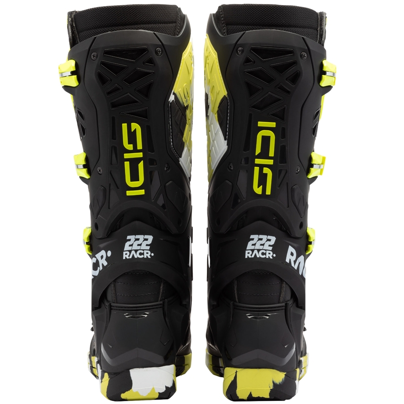 Ghete moto SiDi Crossair X RACR002 galben fluo-negru
