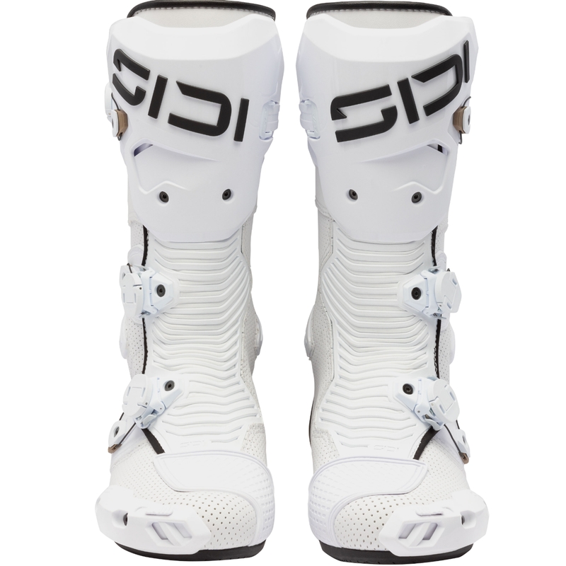 Ghete moto SiDi MAG 2 Air alb-negru