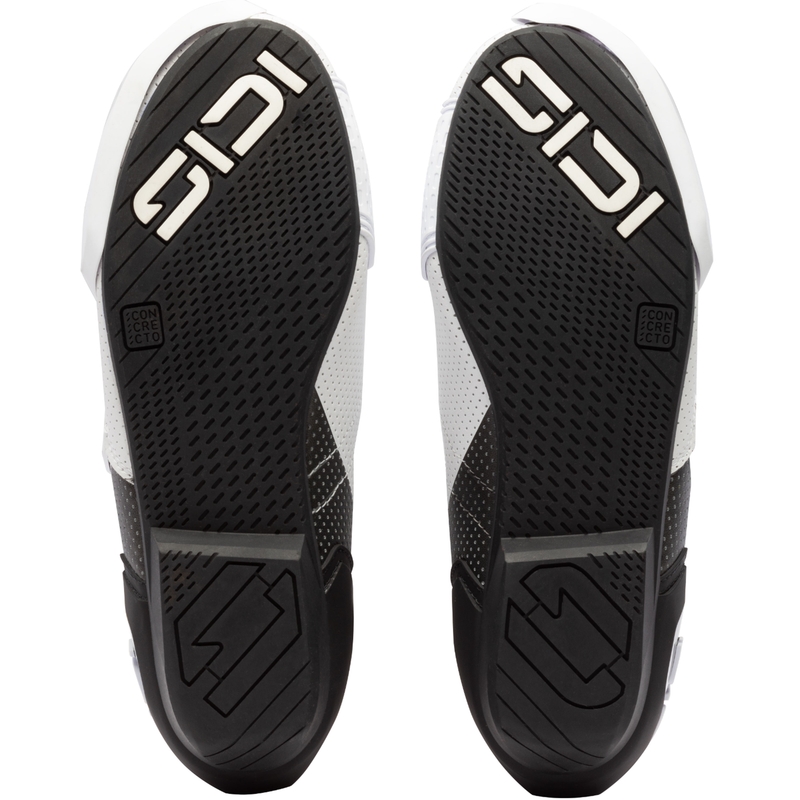 Ghete moto SiDi MAG 2 Air alb-negru