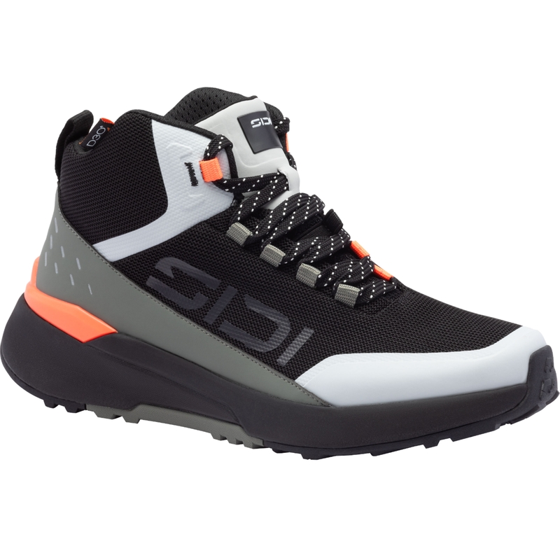 Ghete moto SiDi Nucleus Air verde închis-negru