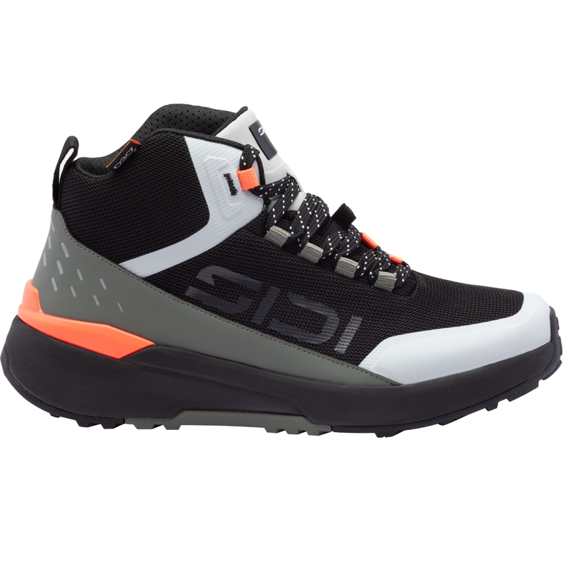 Ghete moto SiDi Nucleus Air verde închis-negru