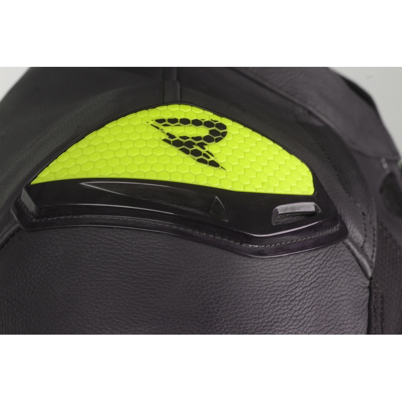 Geacă moto Street Racer Bexter negru-alb-galben fluorescent lichidare