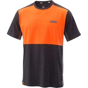 KTM Mechanic Tee negru-portocaliu