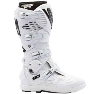 Ghete motociclete SiDi Crossfire 3 SRS alb-negru
