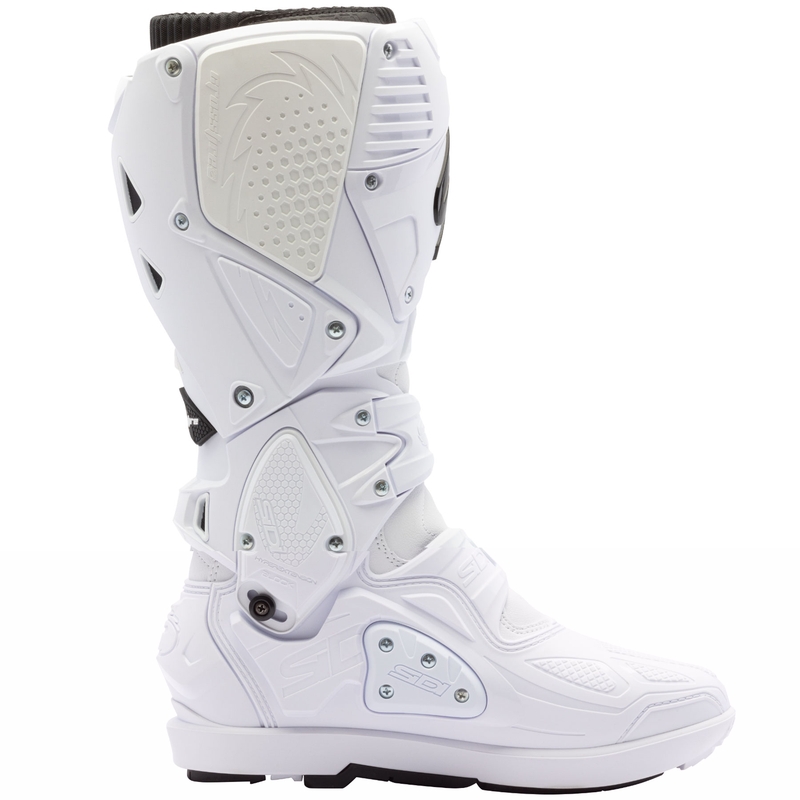 Ghete motociclete SiDi Crossfire 3 SRS alb-negru
