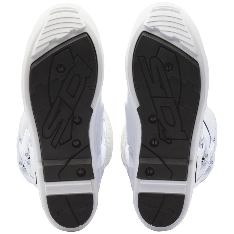 Ghete motociclete SiDi Crossfire 3 SRS alb-negru