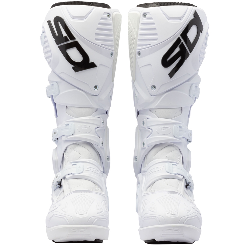 Ghete motociclete SiDi Crossfire 3 SRS alb-negru
