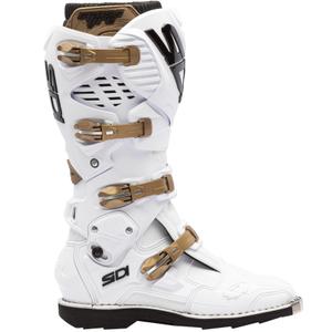 Ghete motociclete SiDi Crossfire 3 alb-bronz
