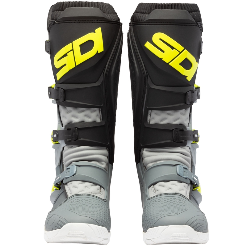 Ghete motociclete SiDi X Power SC gri-galben fluo