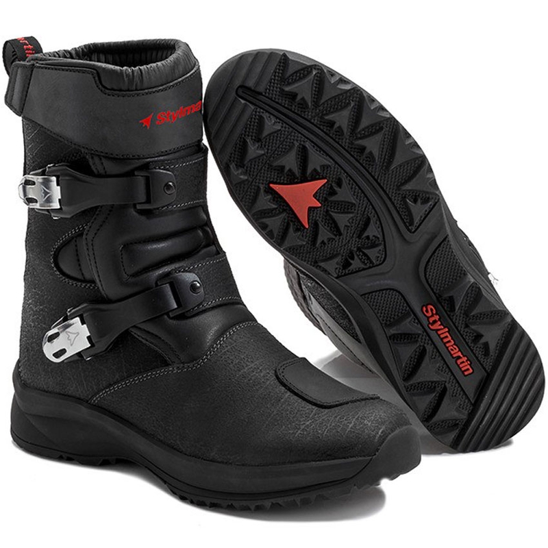 Ghete moto Stylmartin Navajo Evo Low WP negre