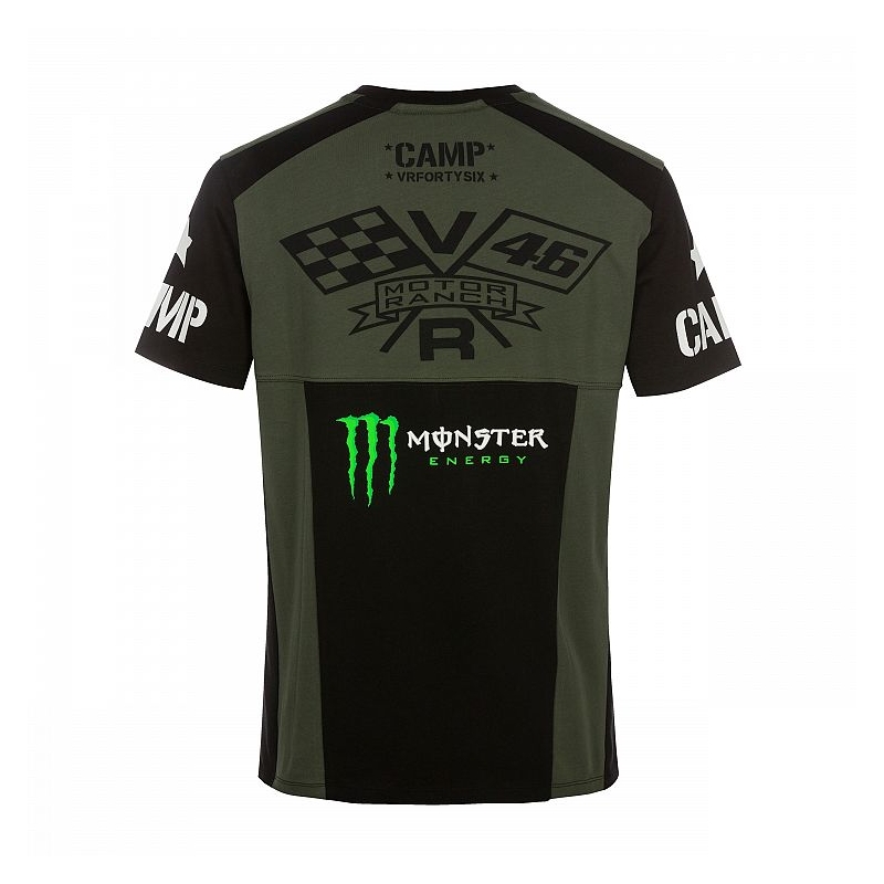 Tricou VR46 Valentino Rossi MONSTER CAMP