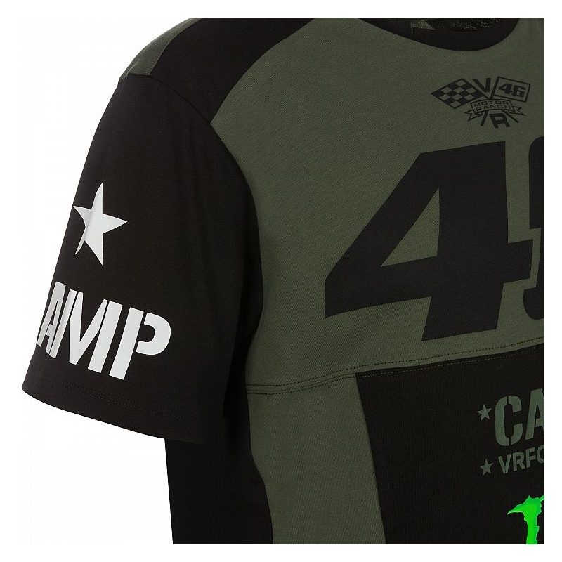 Tricou VR46 Valentino Rossi MONSTER CAMP