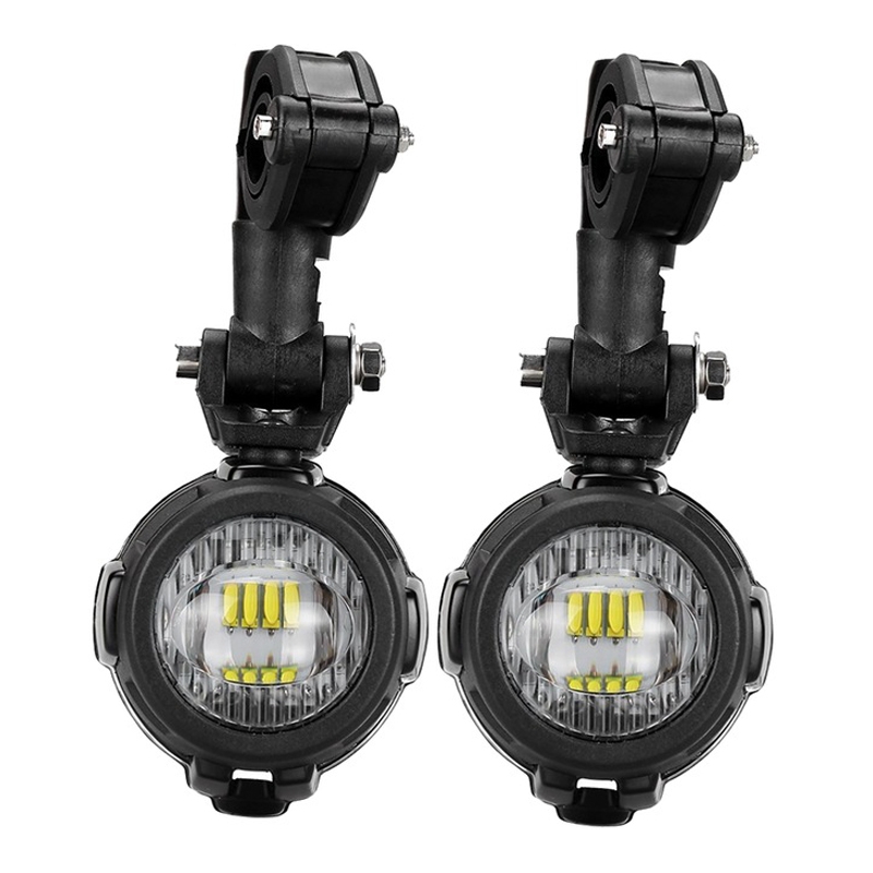 Lumini LED suplimentare St Tuning cu capac de protecție pentru BMW R1200 GS și R1250 GS LC 2013-2019