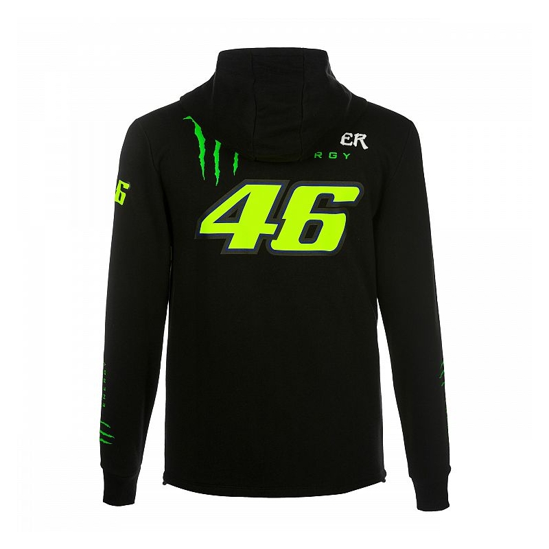 Hanorac VR46 Valentino Rossi MONSTER 46 REPLICA FLEECE negru
