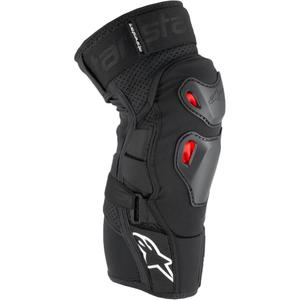 Protecții de genunchi Alpinestars Bionic Pro Plasma negru-roșu-alb