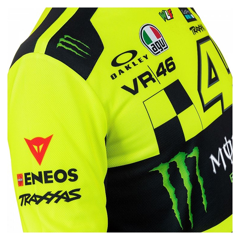 Tricou VR46 Valentino Rossi MONZA REPLICA galben