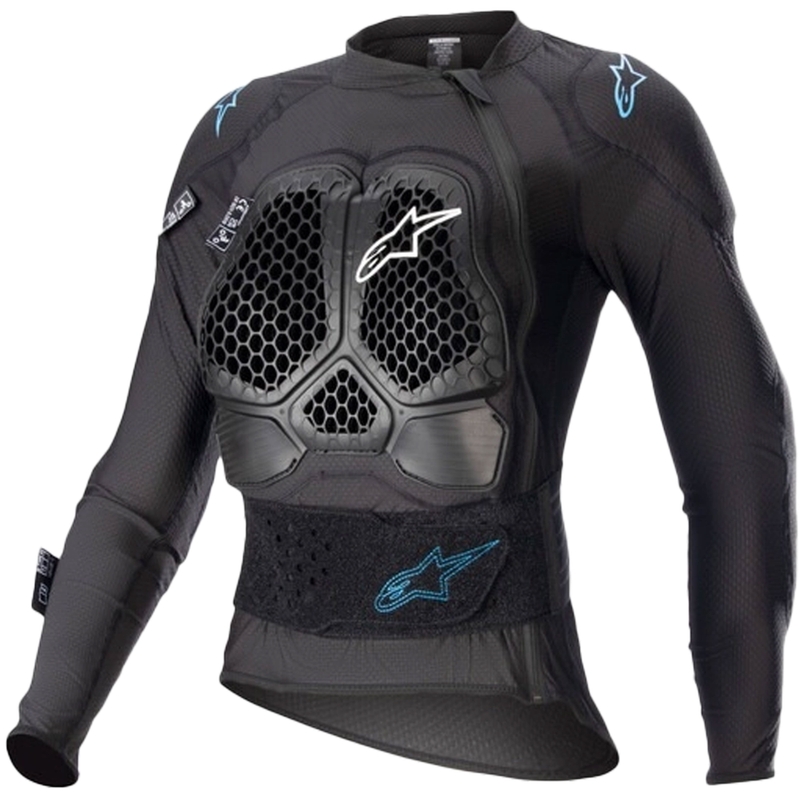 Protecție de corp Alpinestars Stella Bionic Action 2 pentru femei, negru-albastru
