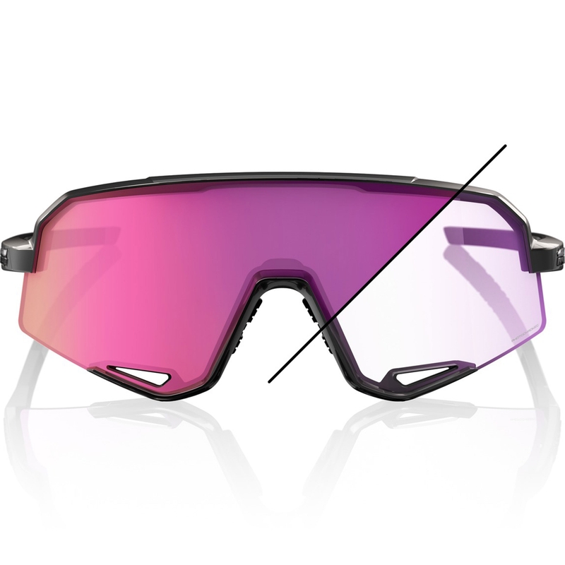 Ochelari de soare 100% Slendale cu lentile fotocromatice mov