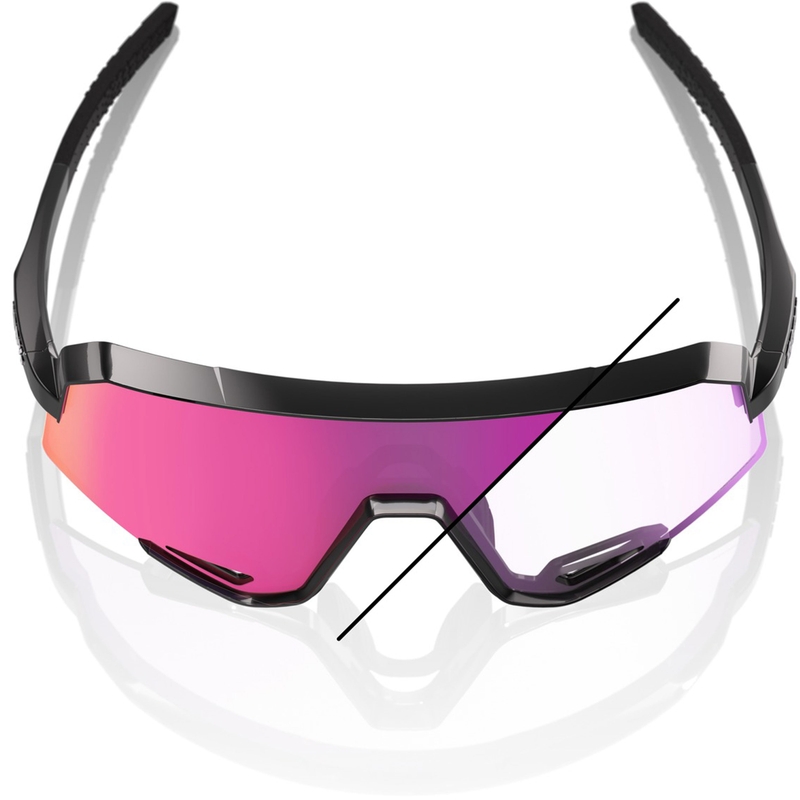 Ochelari de soare 100% Slendale cu lentile fotocromatice mov