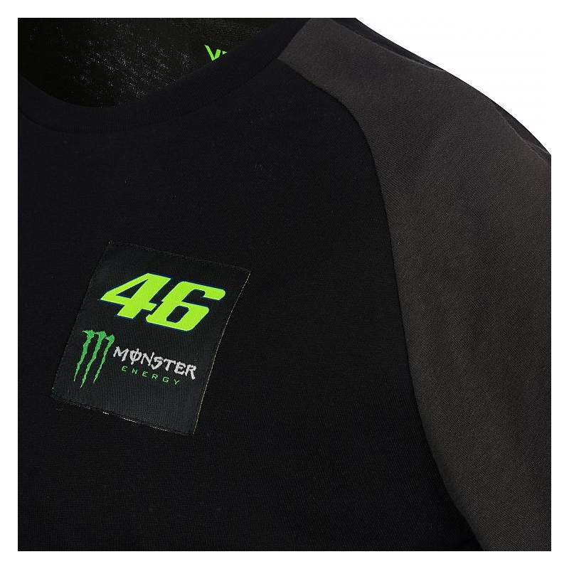 Tricou VR46 Valentino Rossi 46 MONSTER negru