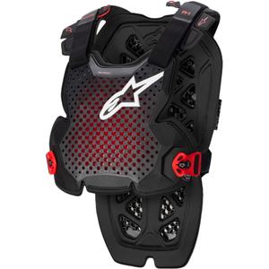 Alpinestars A-1 PRO protector de piept negru-antracite-roșu