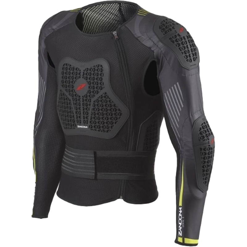Protecție de corp Zandona Netcube X7 negru-fluo galben 170-179 cm