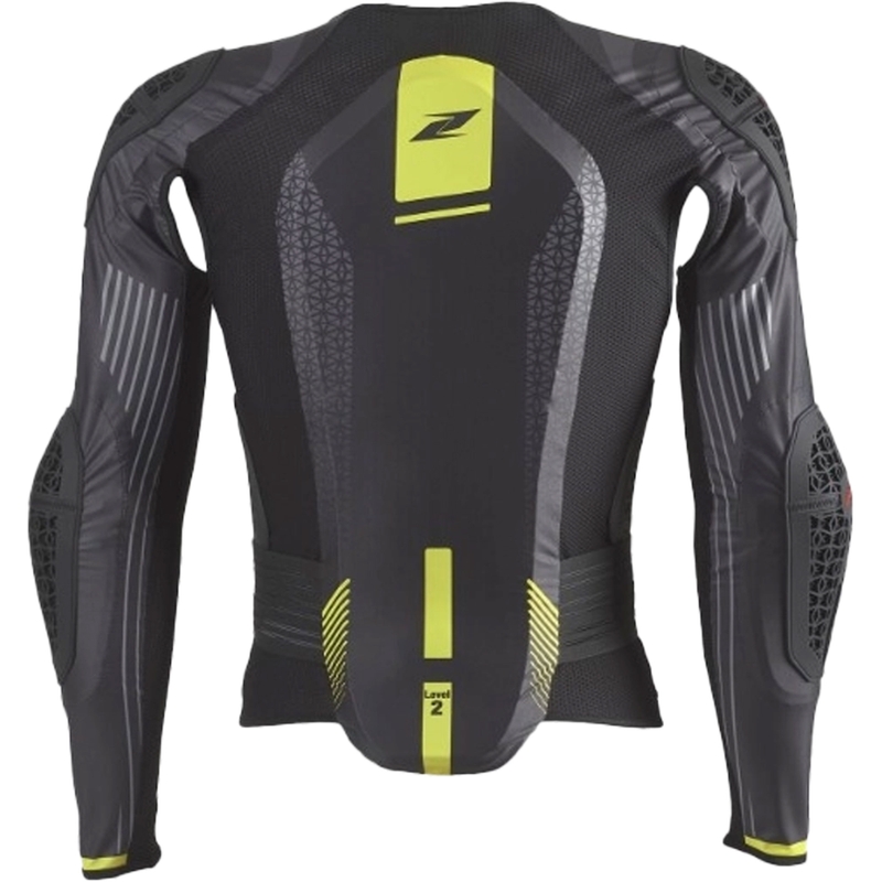 Protecție de corp Zandona Netcube X7 negru-fluo galben 170-179 cm