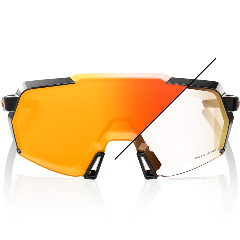 Ochelari de soare 100% Korbin cu lentile fotocromatice portocalii