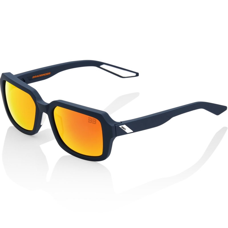 Ochelari de soare 100% Rideley Brad Binder cu lentile portocalii