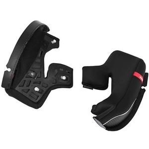 Tampoane pentru obraji pentru căști de motociclete Scorpion EXO-R1, negre