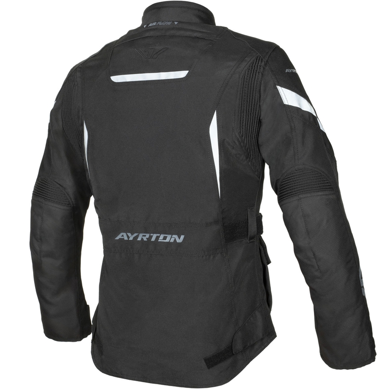 Geacă de motocicletă pentru femei Ayrton Teressa II negru-gri
