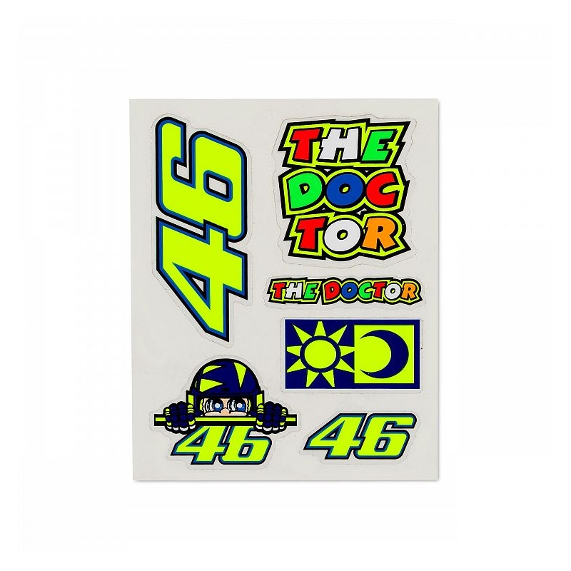 Autocolante VR46 Valentino Rossi SET mic