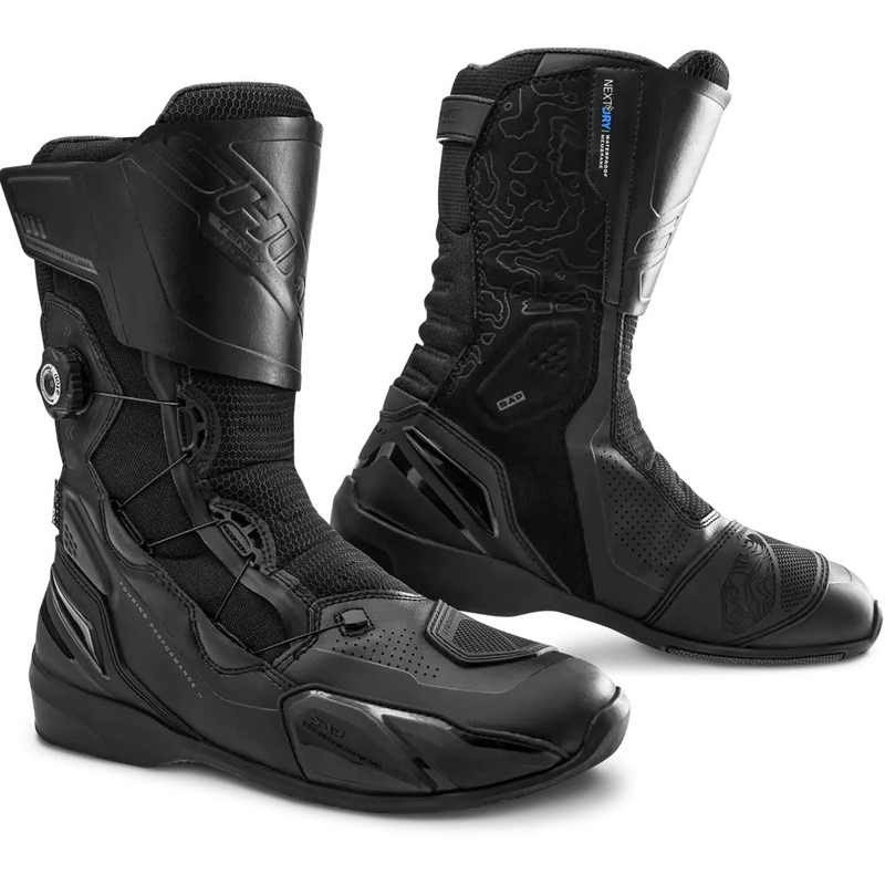Ghete moto pentru femei Shima Tenex WP negre