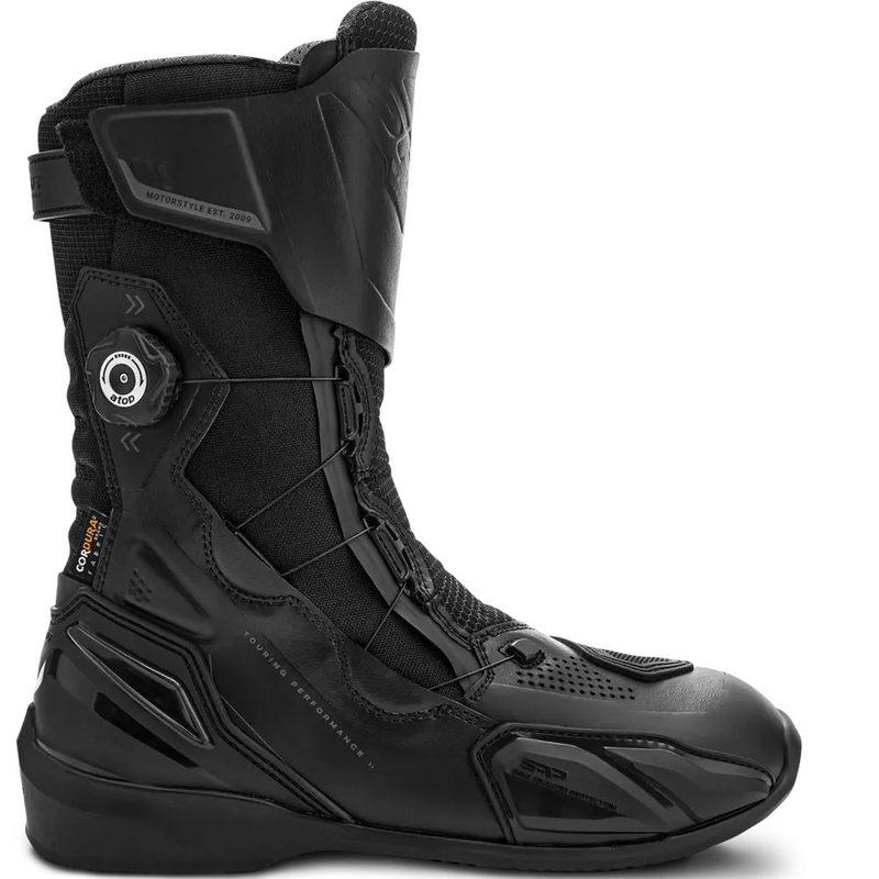 Ghete moto pentru femei Shima Tenex WP negre
