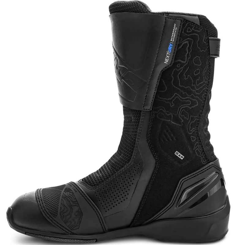 Ghete moto pentru femei Shima Tenex WP negre
