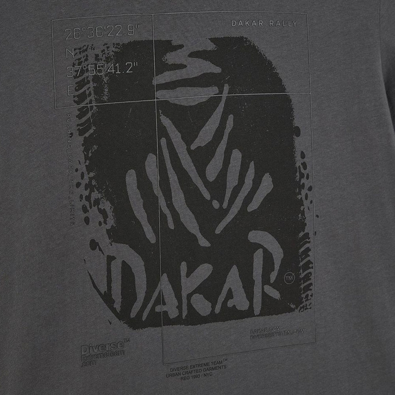 Tricou Dakar DES 1425 grafit