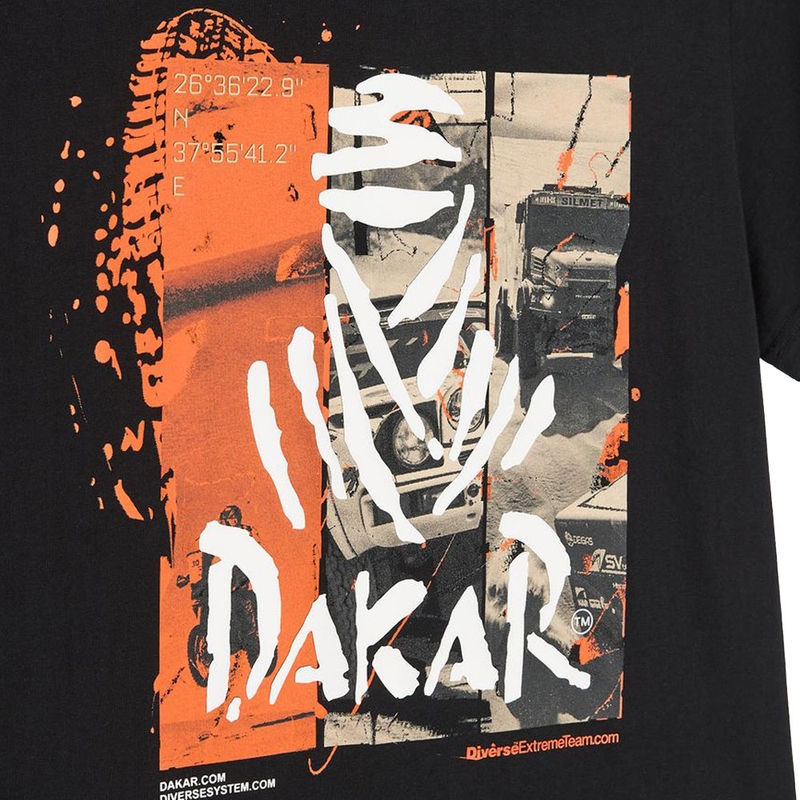 Tricou Dakar DES 2025 negru